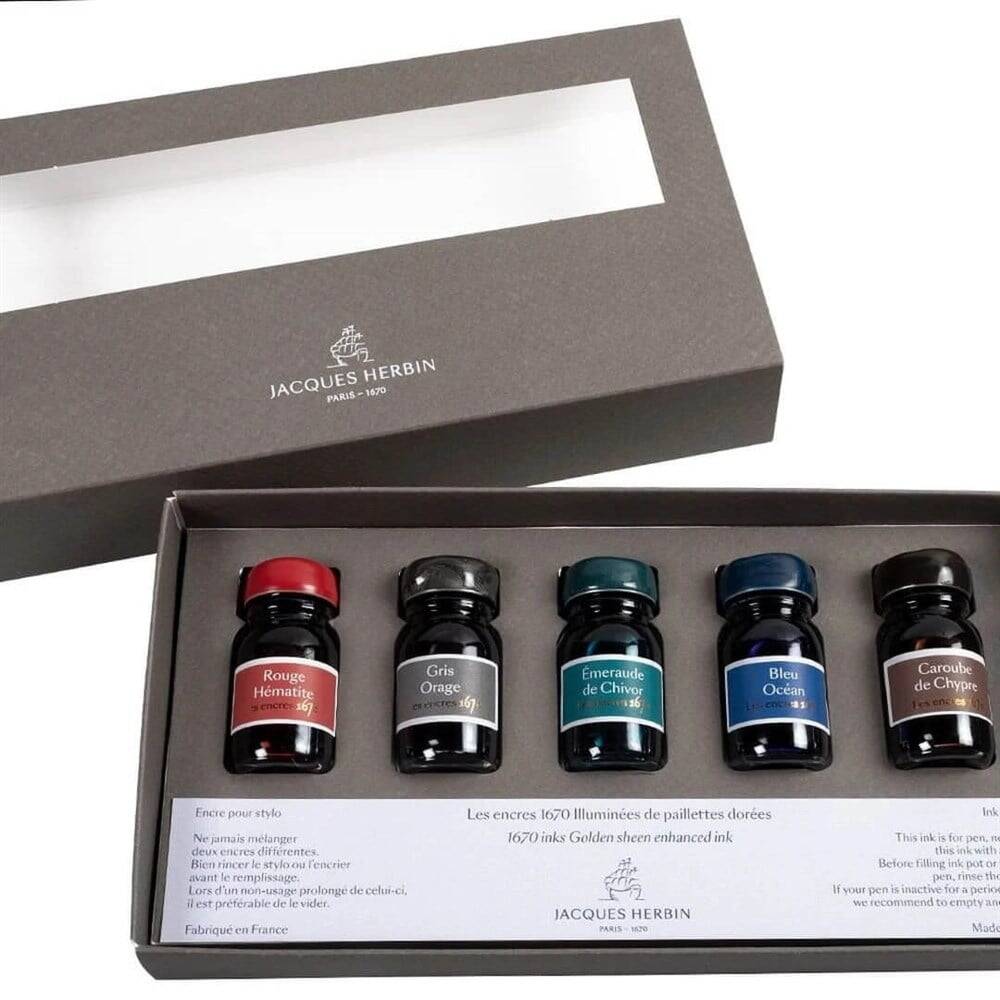 J. Herbin Mürekkep Seti 5 x 10 ml