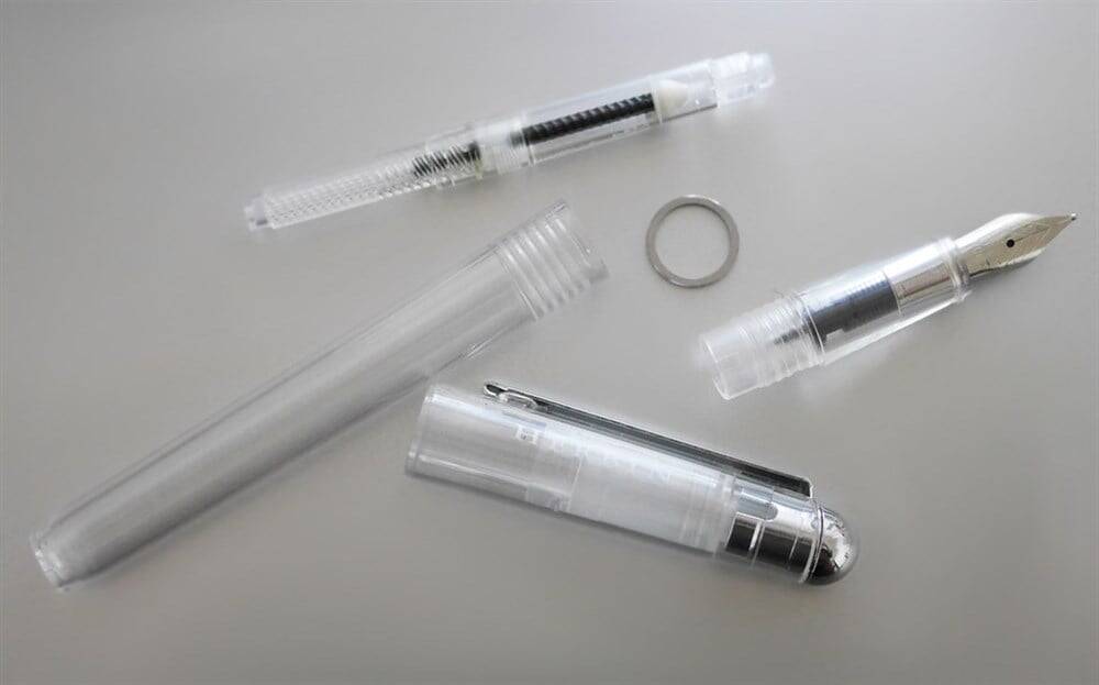 J. Herbin Transparent Fountain Pen - Pump