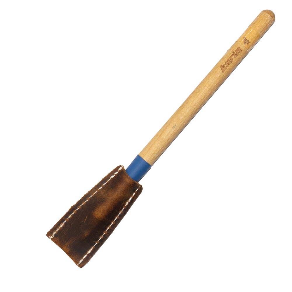 Pen Tip Protector Crazy Leather Dark Brown