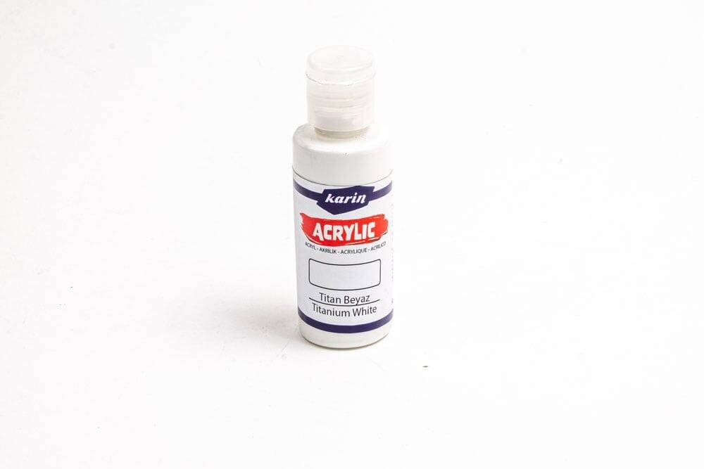 Karin Acrylic Paint 101 Titan White 50 ml