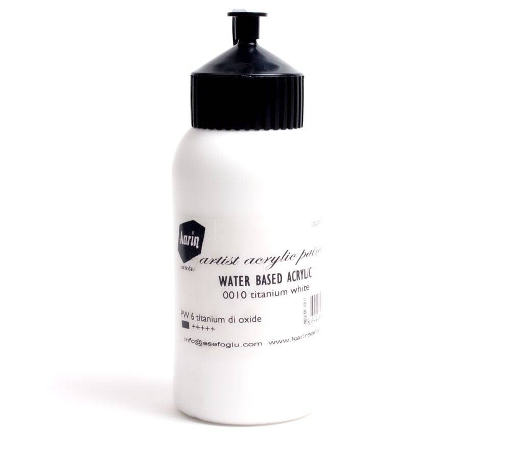 Karin Akrilik Boya 500 ml Titanium White
