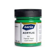Karin Acrylic Paint 501 Leaf Green 105 ml