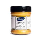 Karin Acrylic Paint 801 Restoration Gold 190 ml