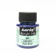 Karin Akrilik Mürekkep 403 Lacivert 45 ml