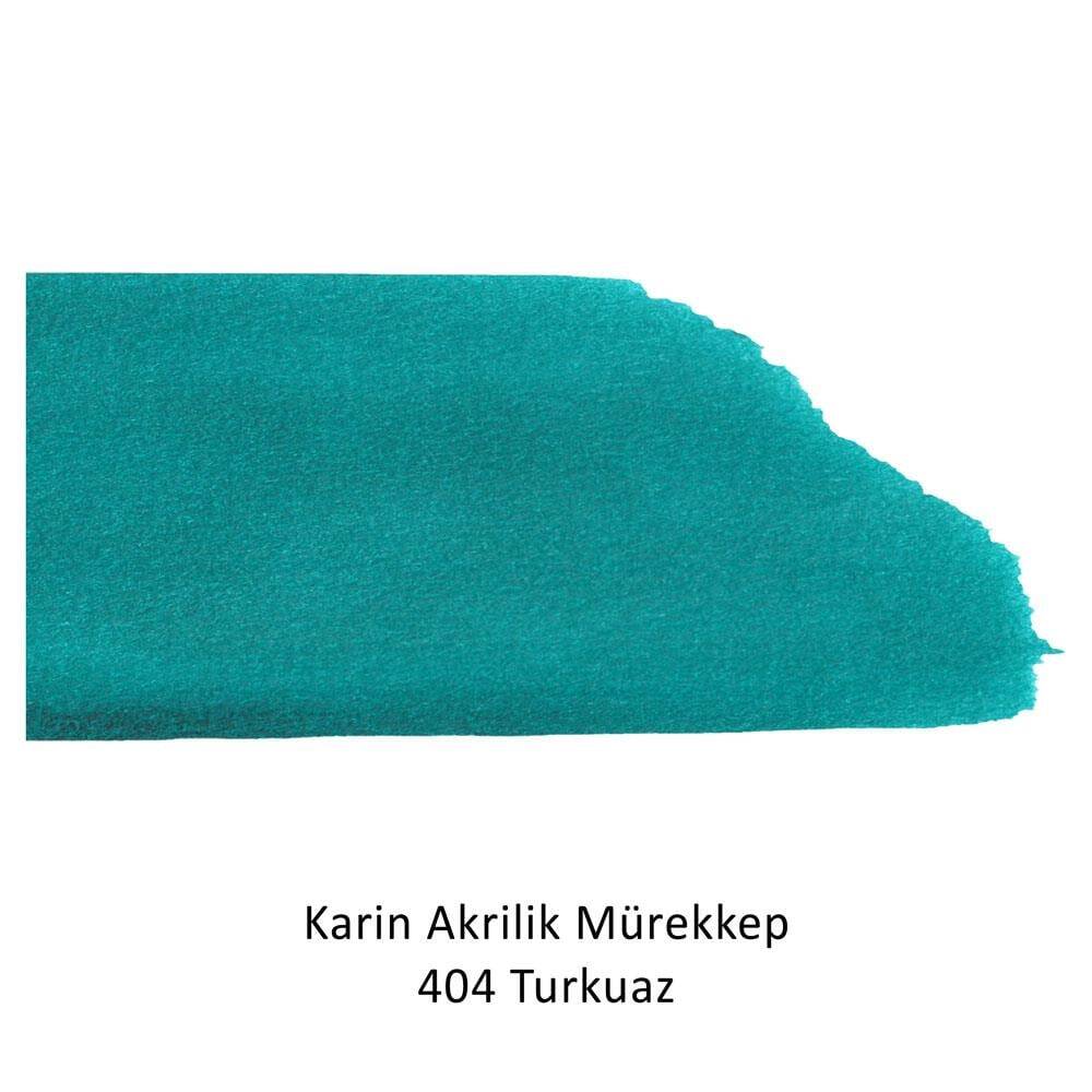 Karin Akrilik Mürekkep 404 Turkuaz 45 ml