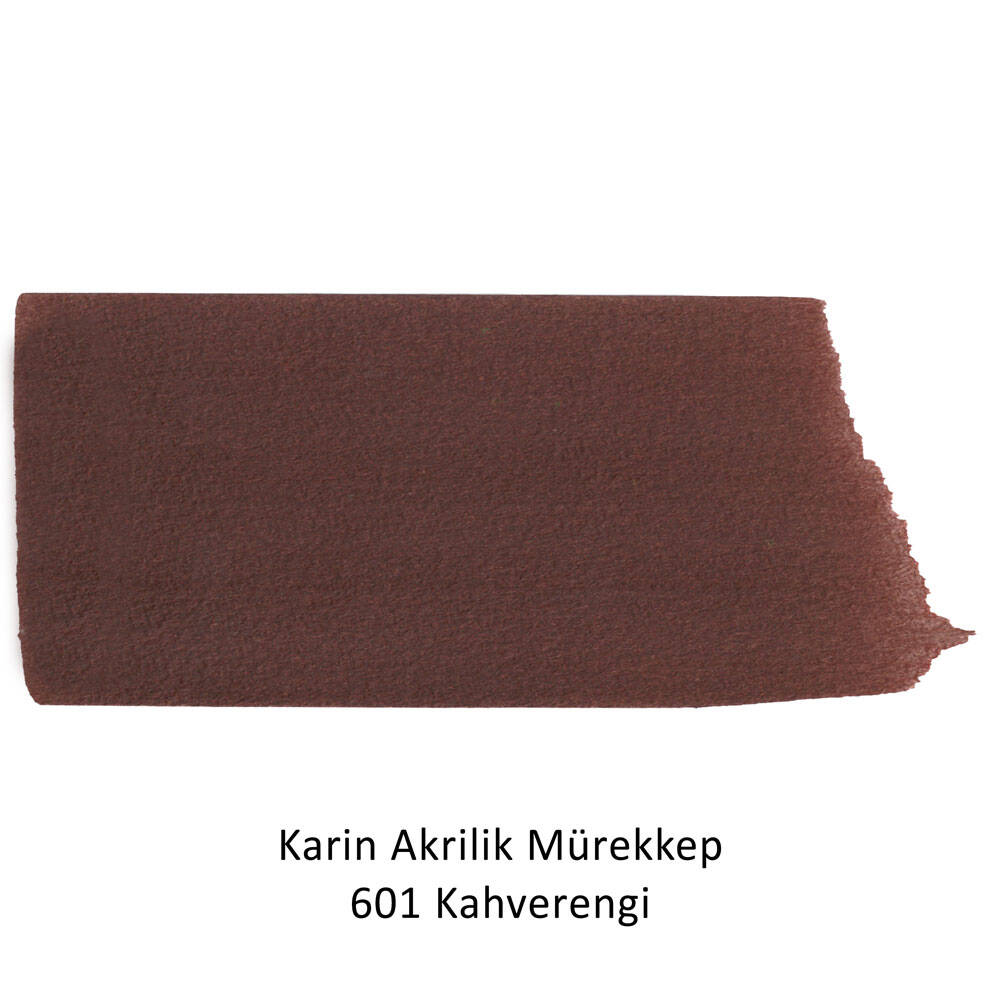 Karin Akrilik Mürekkep 601 Kahverengi 45 ml