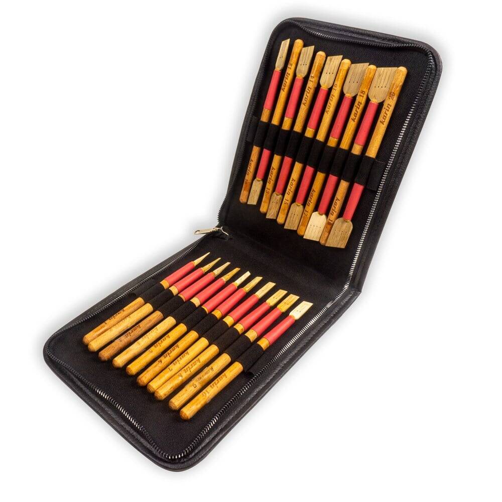 Karin Bambu Ağacı Kalem Seti Çantalı (1 mm - 20 mm)