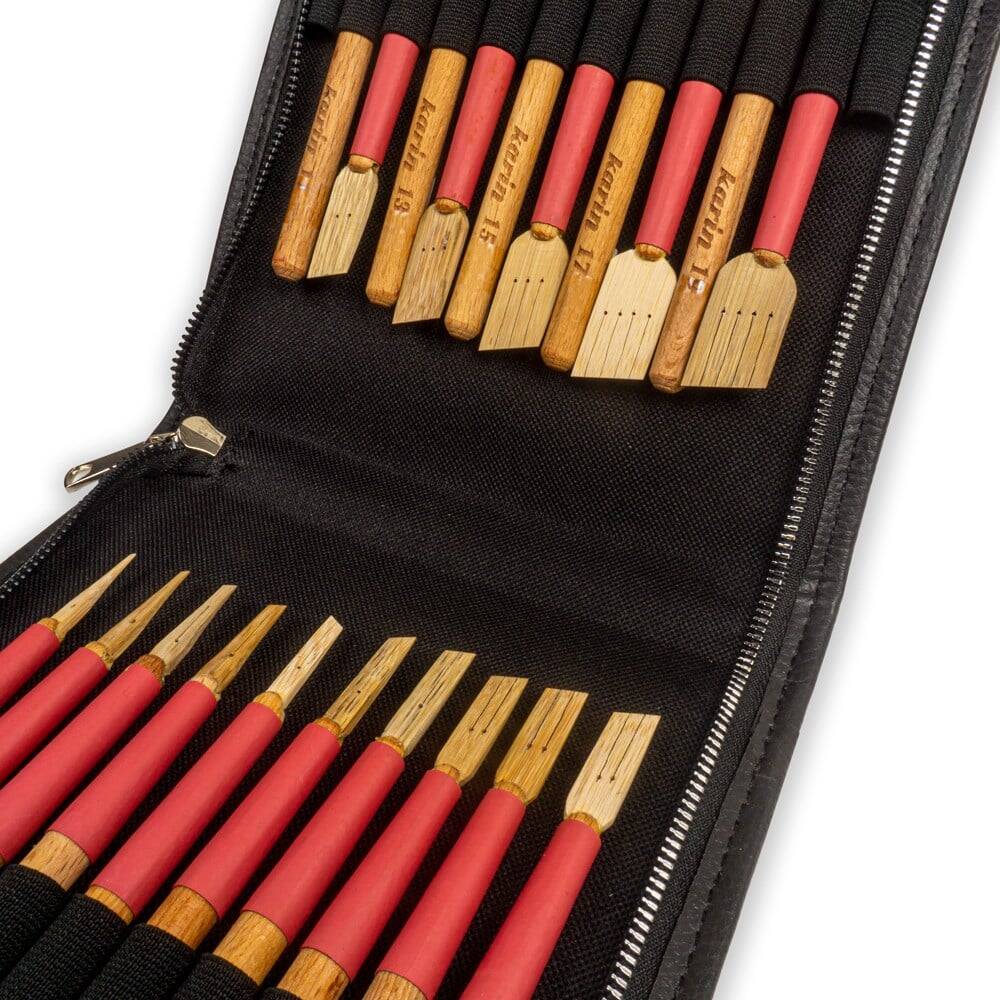 Karin Bambu Ağacı Kalem Seti Çantalı (1 mm - 20 mm)