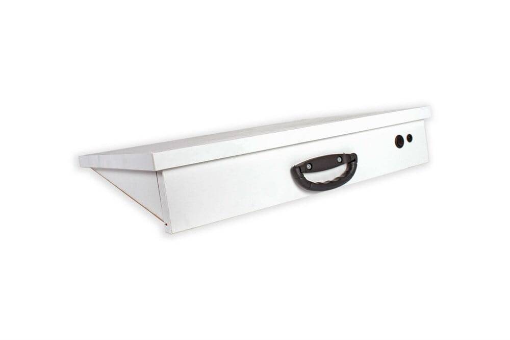 Karin White Wooden Illuminated Table 50x70 Cm