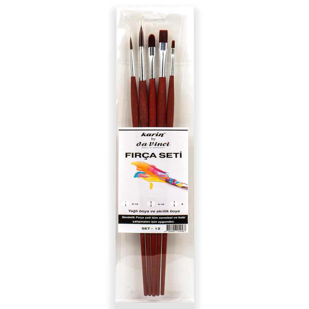 Karin by Da Vinci Multi-Purpose Brush Set No: 12