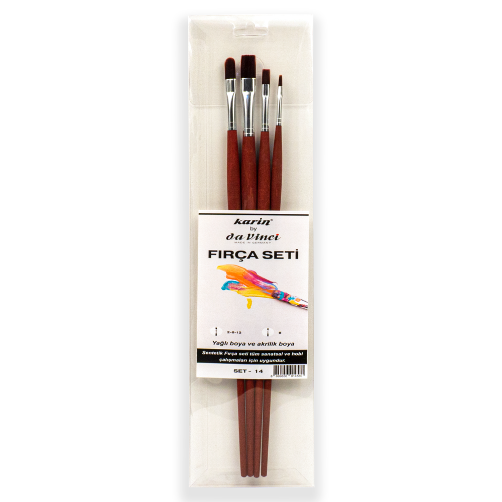 Karin by Da Vinci Multi-Purpose Brush Set No: 14