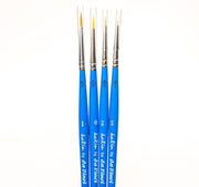 Karin By Da Vinci Multi-Purpose (NAIL ART, ILLUMINATION, MINIATURE, WATERCOLOR, GOUACHE) Brush Set No: 4