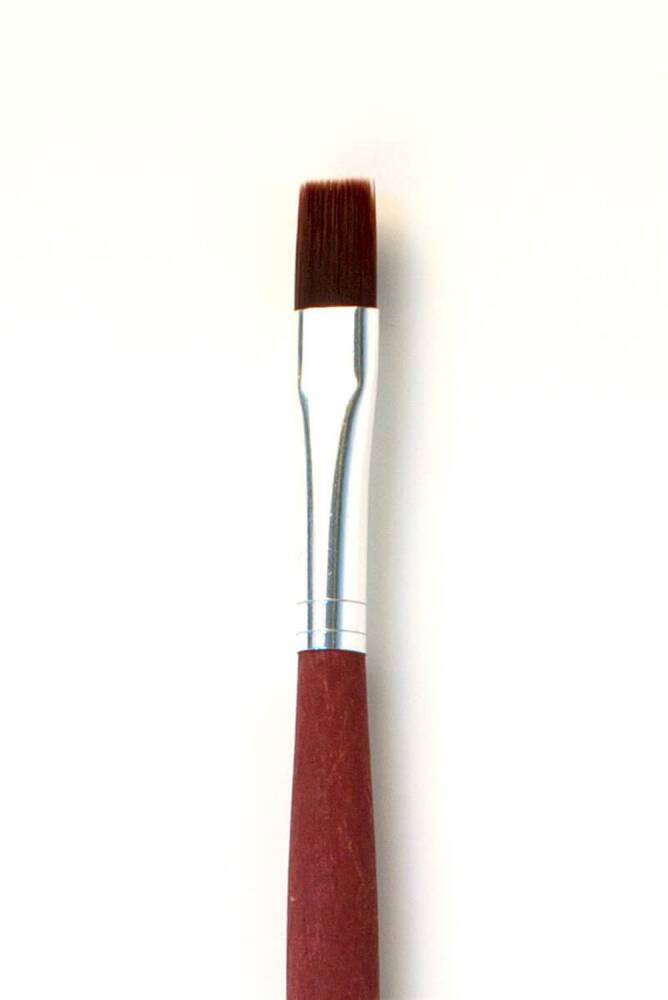 Karin By Da Vinci Synthetic Flat Acrylic and Oil Paint Brush Series 8640T5 No:10