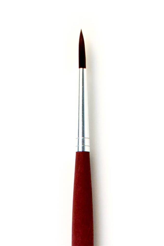 Karin By Da Vinci Synthetic Round Acrylic and Oil Paint Brush Series 8630T5 No:2