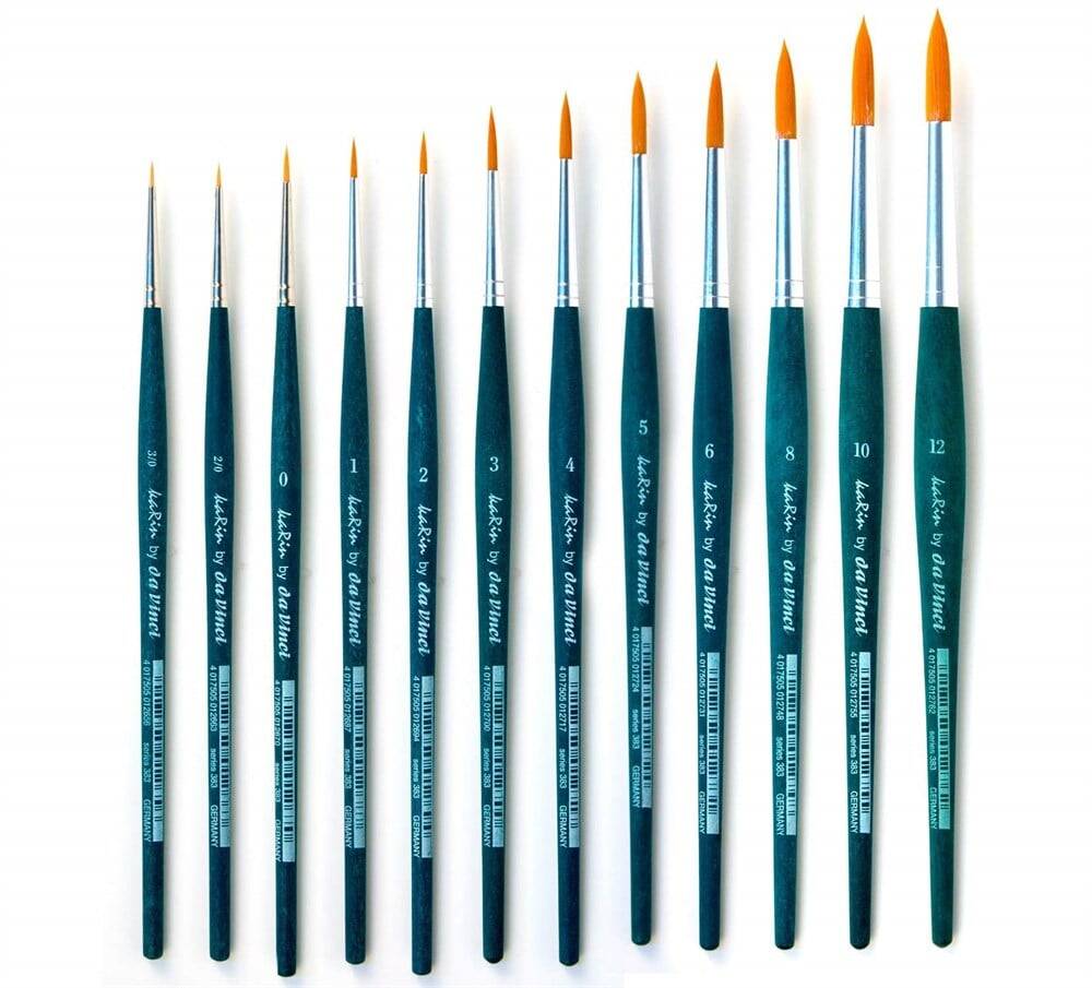 Karin By Da Vinci Synthetic Round Brush Series 383T5 No:8