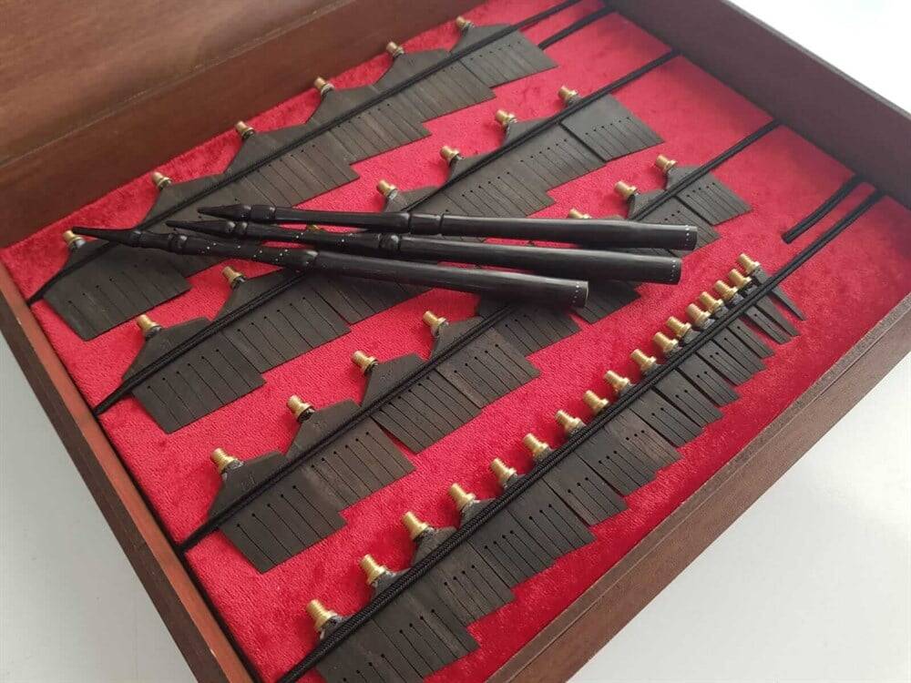 Karin Celi Pencil Set Ebony Wood Large Size (2 mm-40 mm)