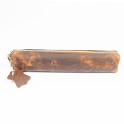Karin Crazy Leather Pen Holder Camel