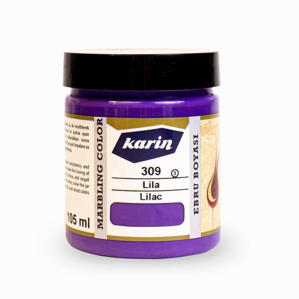 Karin Marbling Paint 309 Lilac 105 ml