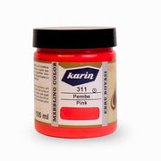 Karin Marbling Paint 311 Pink 105 ml