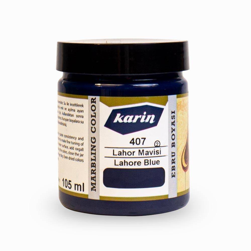 Karin Marbling Paint 407 Lahore Blue 105 ml