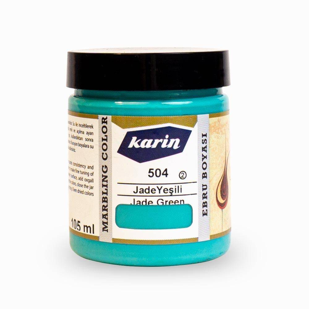 Karin Marbling Paint 504 Jade Green 105 ml