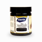 Karin Marbling Paint 701 Pigment Black 105 ml