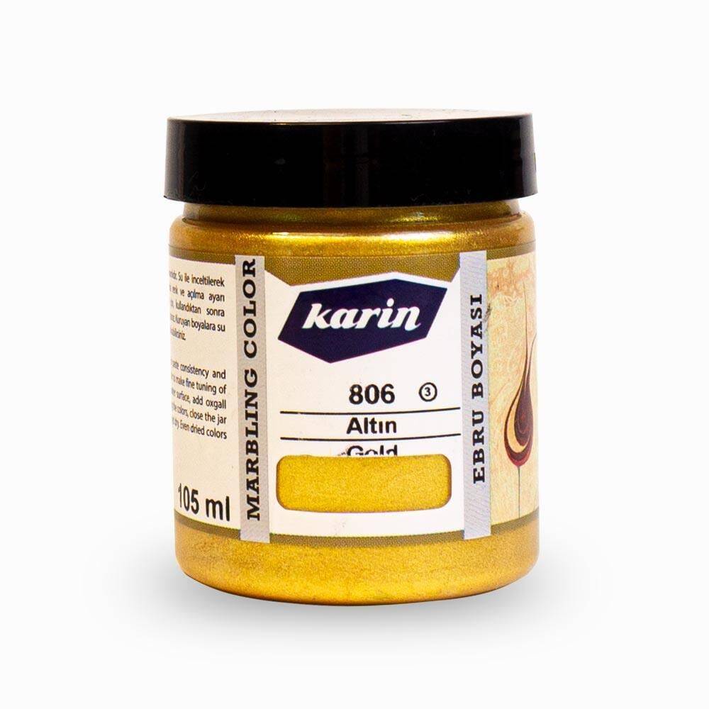 Karin Marbling Paint 806 Gold 105 ml