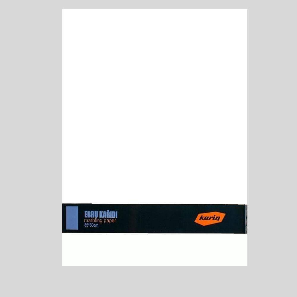 Karin Marbling Paper  White 35x50 cm 90 Gr 250 Pcs