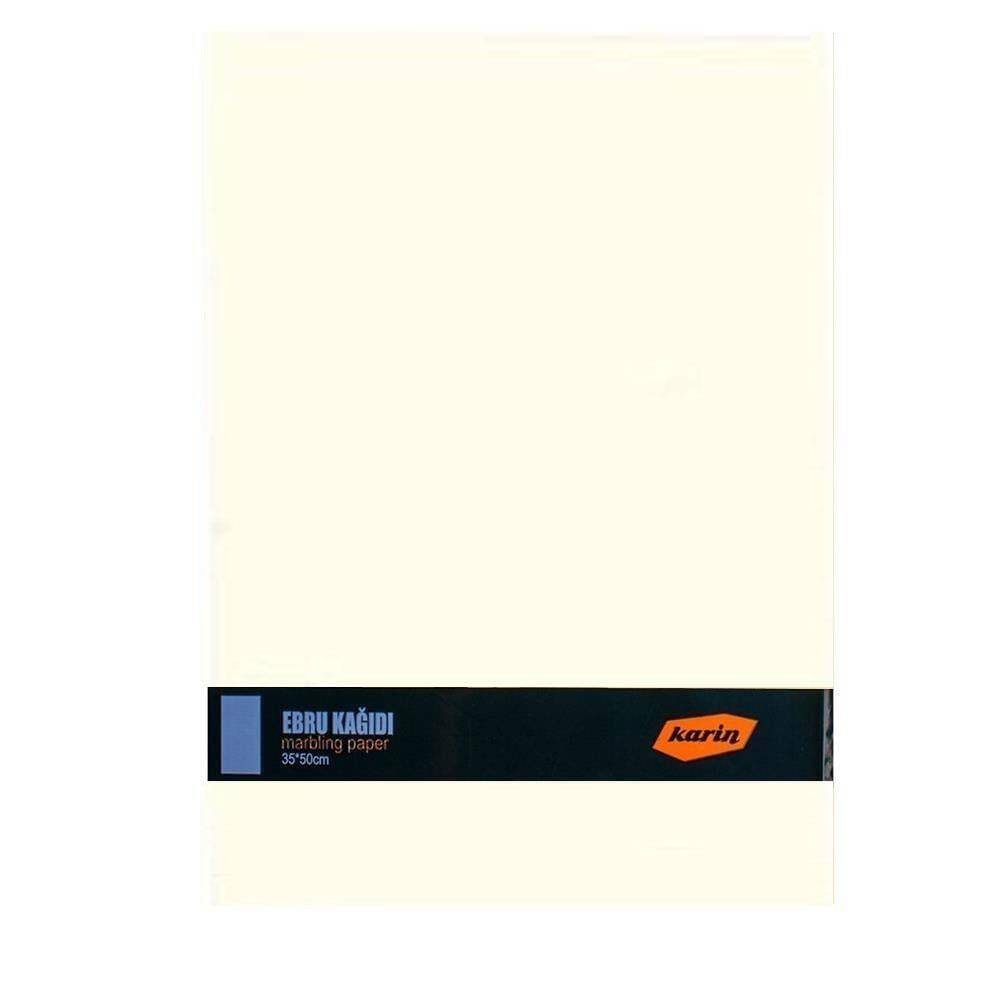 Karin Marblinf Paper Cream 35x50 cm 90 Gr 250 Pcs