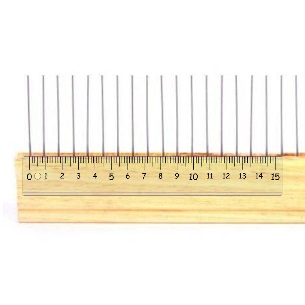 Karin Marbling Comb 35 cm 9 mm Spaced