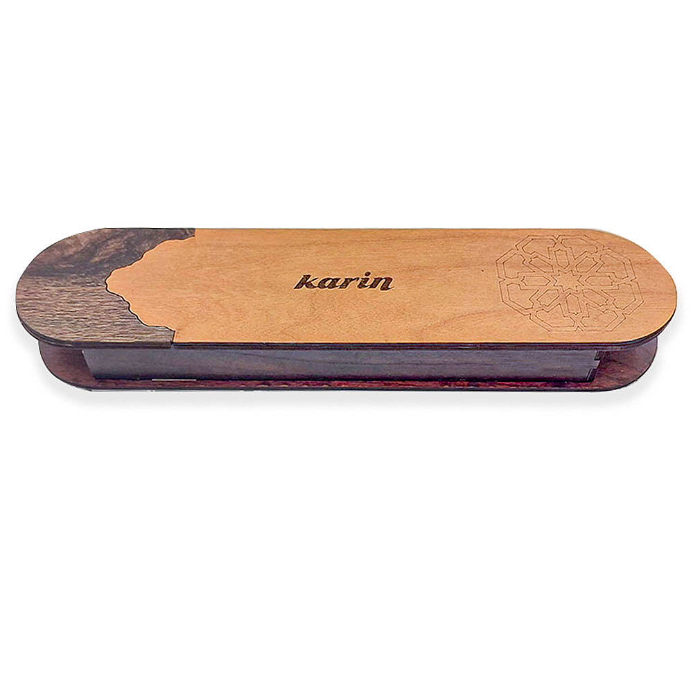 Karin Hat Kalem Seti Bambu Ağacı Özel Kutulu ( 2 mm - 10 mm)