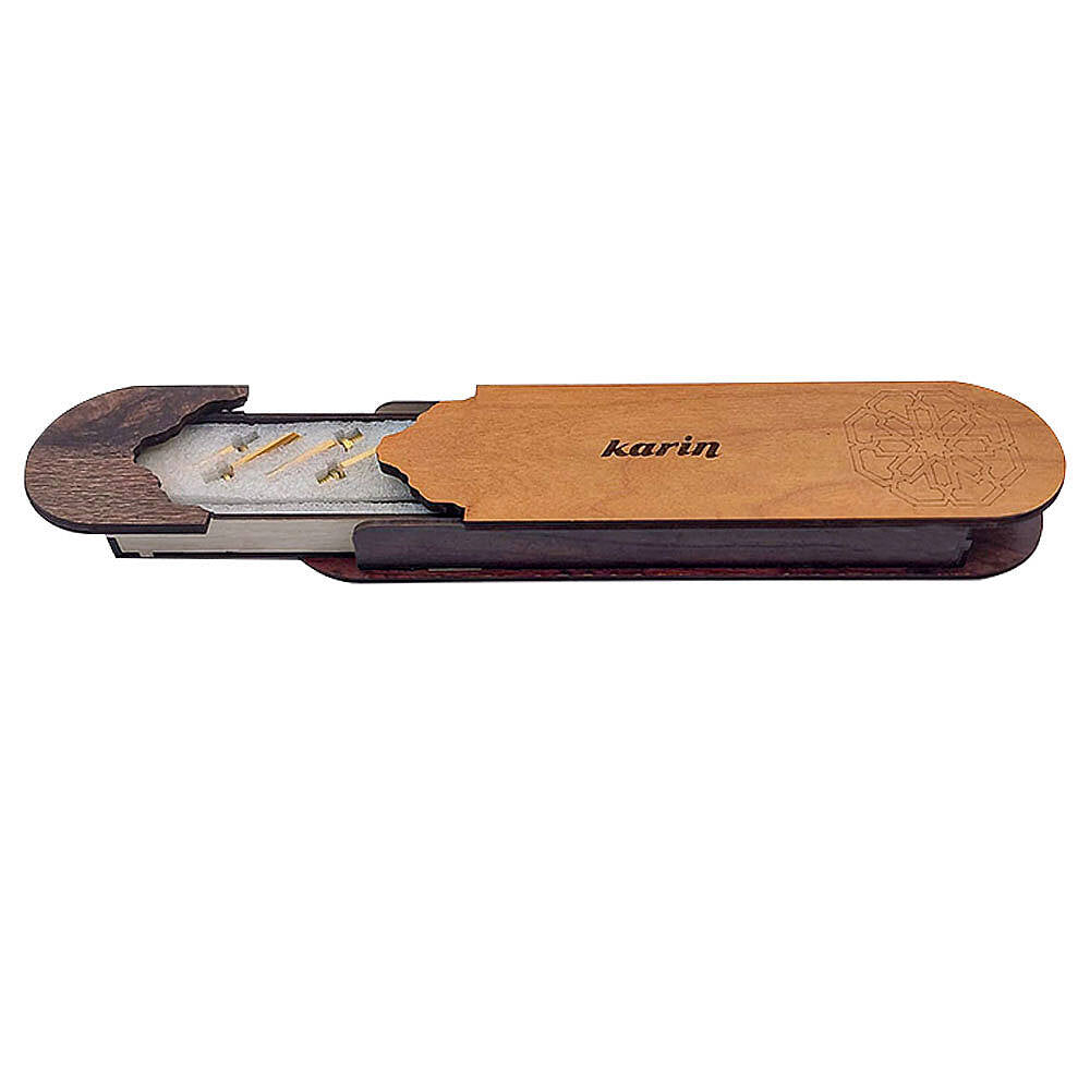 Karin Hat Kalem Seti Bambu Ağacı Özel Kutulu ( 2 mm - 10 mm)