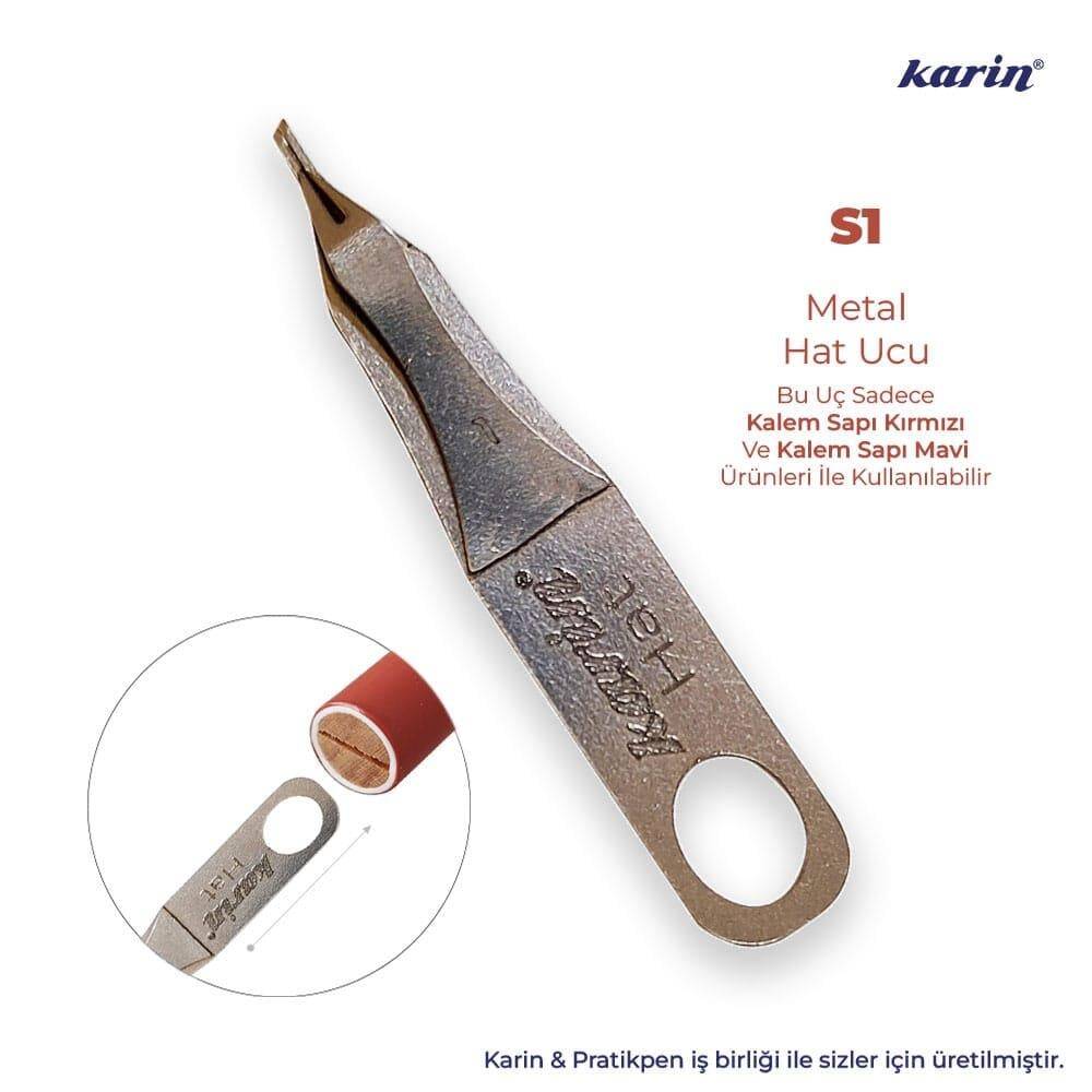 Karin Calligraphy Metalic Pen Nip S1 1 mm