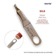Karin Hat Metal Kalem Ucu S2.5 2.5 mm