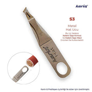 Karin Hat Metal Kalem Ucu S3 3 mm