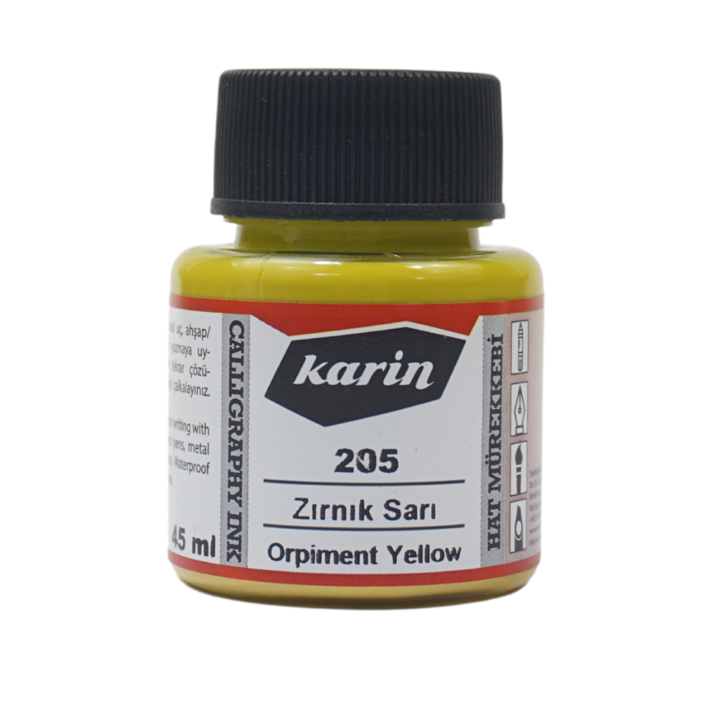 karin-hat-murekkebi-205-zirnik-sari-45-ml - urun fotografi