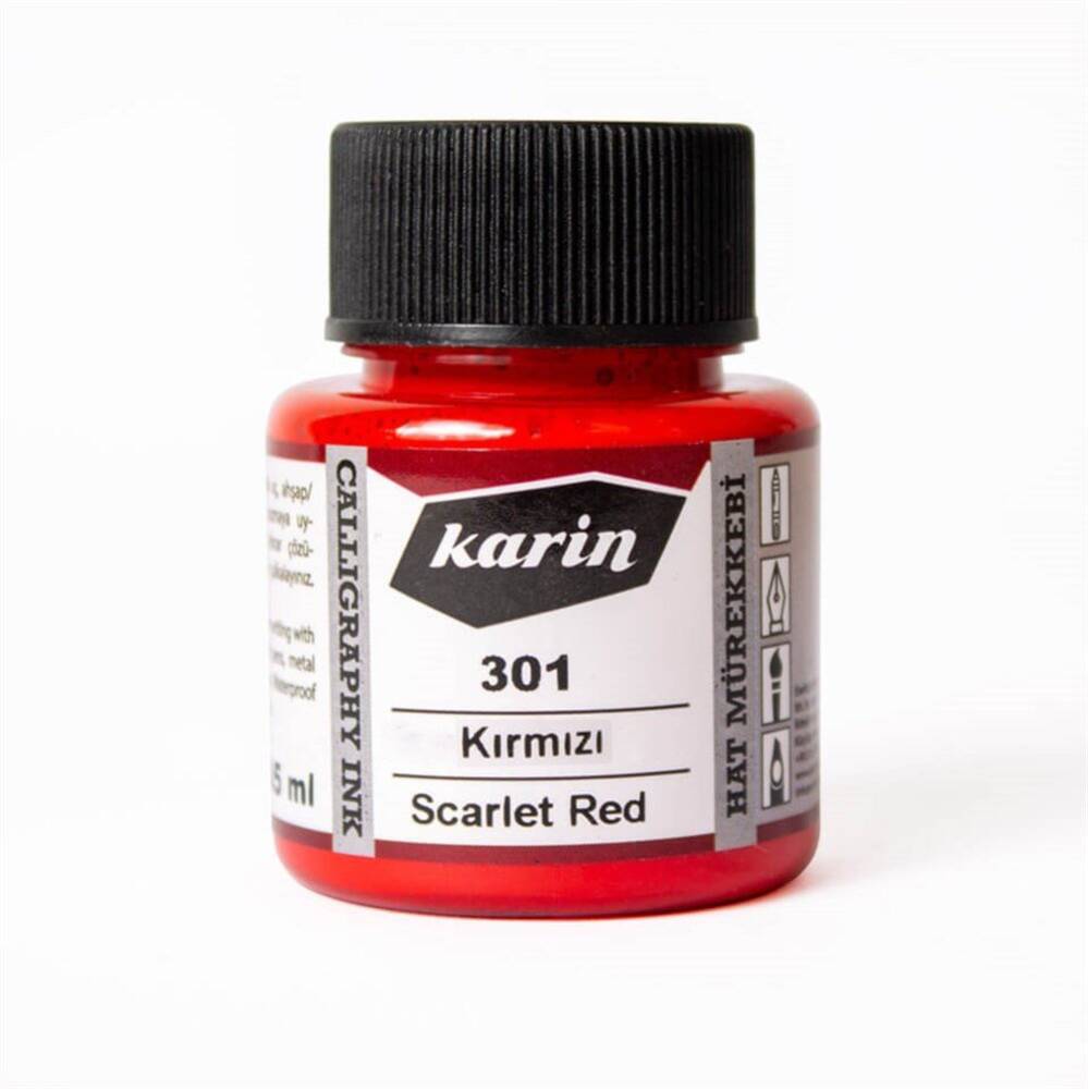 karin-hat-murekkebi-301-kirmizi-45-ml - urun fotografi