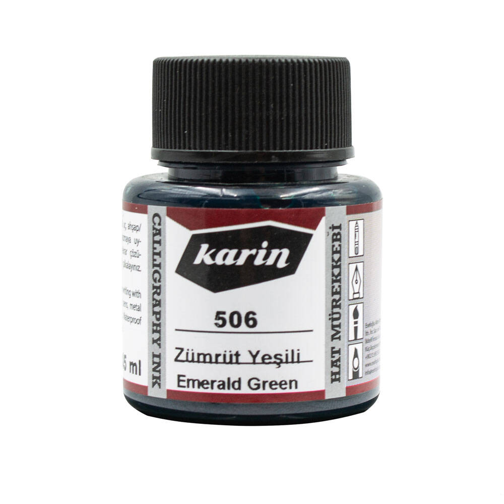 karin-hat-murekkebi-506-zumrut-yesili-45-ml - urun fotografi