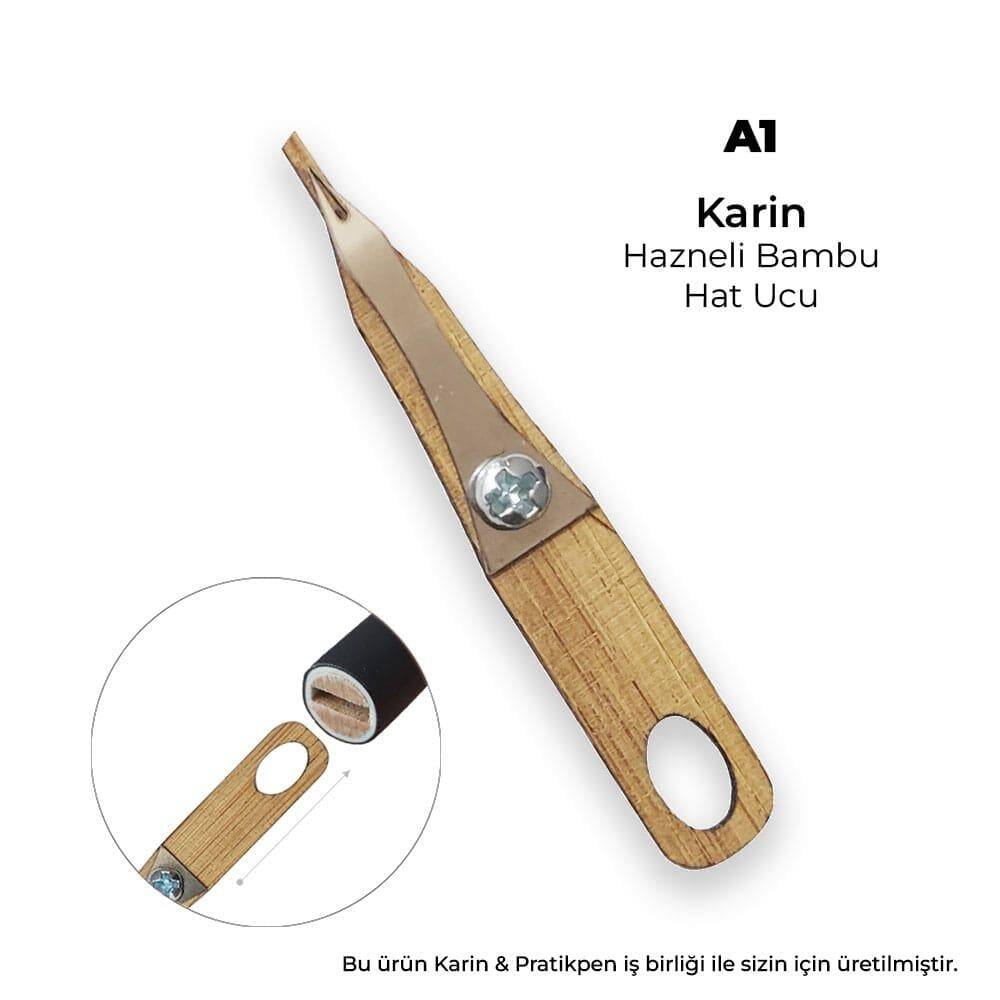 Karin Bamboo Calligraphy Pen Nib A1 1 mm