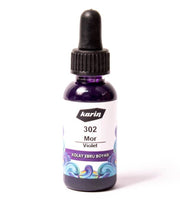 Karin Easy Marbling Paint 302 Purple 30 cc