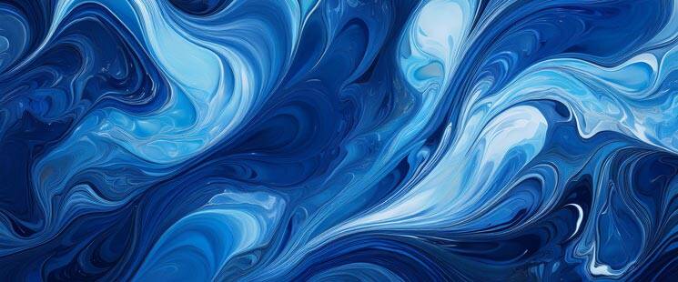 Karin Easy Marbling Paint 404 Navy Blue 30 cc