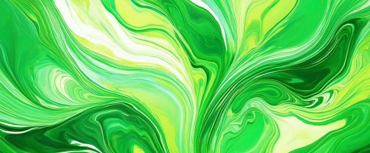 Karin Easy Marbling Paint 504 Grass Green 30 cc