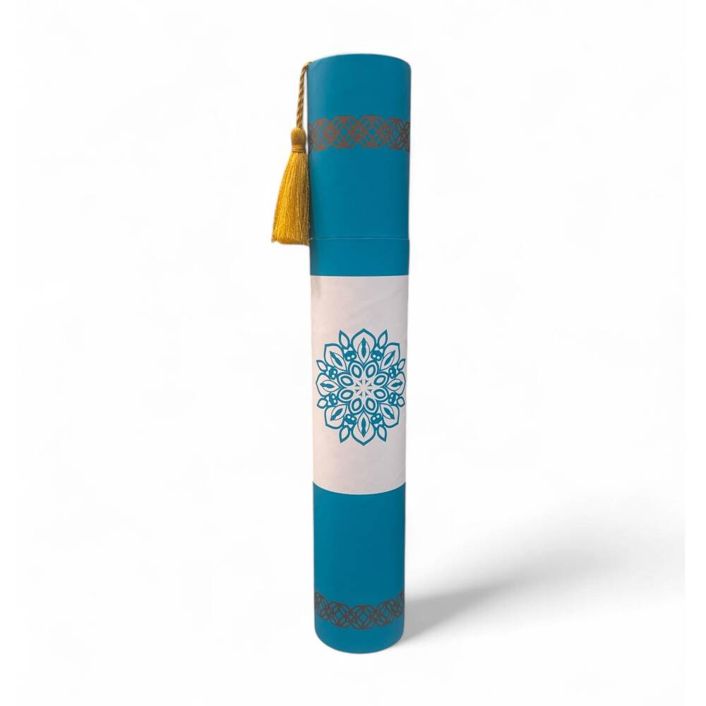 Karin Round Container Turquoise