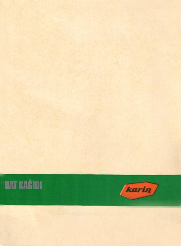 Karin Mat Kuşe A3 Şeker Rengi 50'li Paket