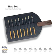 Karin Metal Chamber Bamboo Thuluth Pen Set