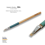 Karin Metal Chamber Bamboo Talik Pen 4 mm