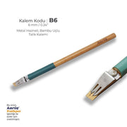 Karin Metal Chamber Bamboo Talik Pen 6 mm