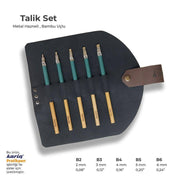 Karin Metal Chamber Bamboo Talik Pen Set
