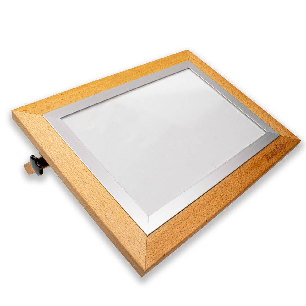 Karin Natural Beech High Illuminated LED Sketch and Drawing Table A3