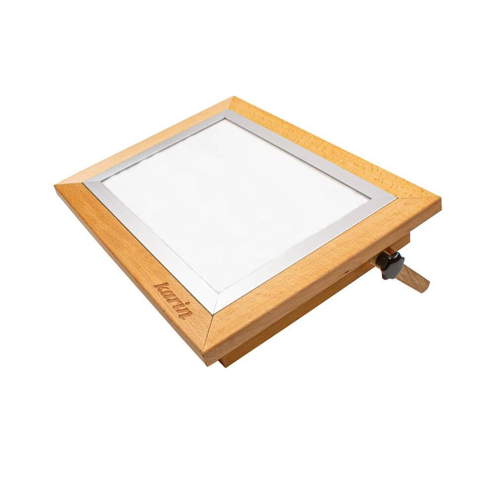 Karin Natural Beech High Illuminated LED Sketch and Drawing Table A3